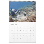 Fotografische duik thema 2025 kalender (Mar 2026)