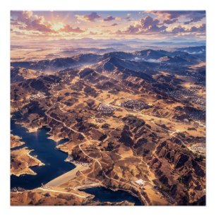 Fotografische Landschapskunst Bewerkt (Betere Kwal Perfect Poster