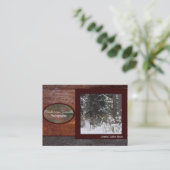 Fotografische portfolio visitekaartje (Staand voorkant)