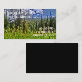 fotografische weide visitekaartjes (Voorkant / Achterkant)