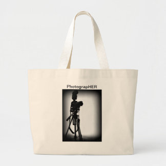 FotograpHER Grote Tote Bag