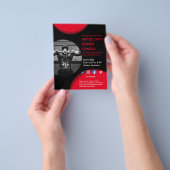 Fotogymzaal, geschikt voor Flyer (Hand)