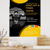 Fotogyroscoop, geschikt voor F Poster (Keuken)