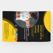 Fotogyroscoop, geschikt voor F Spandoek (Horizontaal)