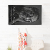 Fotoherdenking Funeral Tribute Spandoek (Insitu)