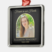 Fotoherdenkingen Keepsakes Kerstversieringen Metalen Ornament (Links)