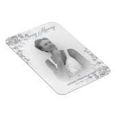 Fotoherdenkingsservice Beste mensen in zwart-wit Magneet (Rechterzijde)