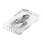 Fotoherdenkingsservice Beste mensen in zwart-wit Magneet (Linkerzijde)