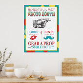 Fotohokje Bord Carnaval Circus Verjaardag R Poster (Keuken)