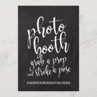 Fotohokje Hashtag Betaalbaar Schoolbord Bordje