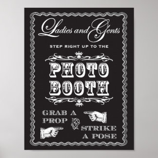 Fotohokje Sla een Pose Bord Poster