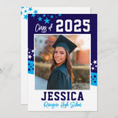 Fotokaart afstuderen Aankondiging (Voorkant / Achterkant)