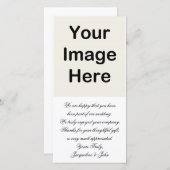 Fotokaart ~ Bedankt bruiloft (Voorkant / Achterkant)