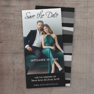 Fotokaart: Bewaar de datum - Minimalistisch Save The Date