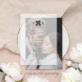 Fotokaart bruiloft uitnodiging