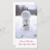 Fotokaart Feestdagenkaart (Voorkant / Achterkant)