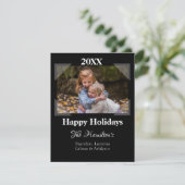 Fotokaart in elke kleur - HAMbyWG Feestdagenkaart (Staand voorkant)