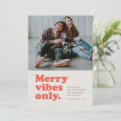 Fotokaart met alleen feestdagen feestdagenkaart (Staand voorkant)