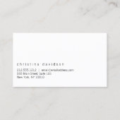  fotokaart voor acteurs, modellen visitekaartje (Achterkant)