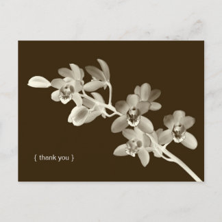 Fotokaart voor orchidee bloem op maat briefkaart