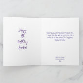 Fotokaart voor roze feestdag kaart (Binnen)