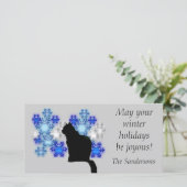 Fotokaart - WinterFeestdagen Feestdagenkaart (Staand voorkant)