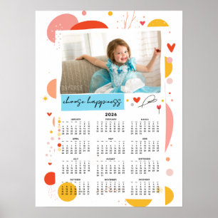 Fotokalender 2026 Kies Geluk Poster 45x60