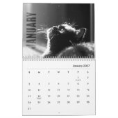 Fotokalender, bewerkbare kalender (Jan 2027)