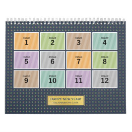 Fotokalender Sjabloon Custom Family Afbeelding Kalender