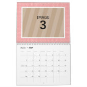 Fotokalender Sjabloon Custom Family Afbeelding Kalender (Mar 2027)