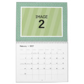 Fotokalender Sjabloon Custom Family Afbeelding Kalender (Feb 2027)