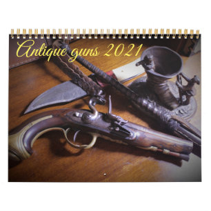 Fotokalender voor Antiek pistolen 2021 Kalender
