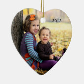 Fotokeepaardversiering Keramisch Ornament (Rechts)