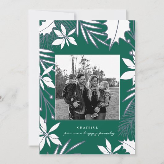 Fotokerstfeest voor Grateful Familie (Voorkant)