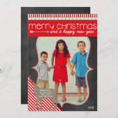 Fotokerstkaart Feestdagenkaart (Voorkant / Achterkant)