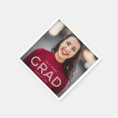 Fotoklasse van de middelbare school voor Afstudere Servet (Hoek)