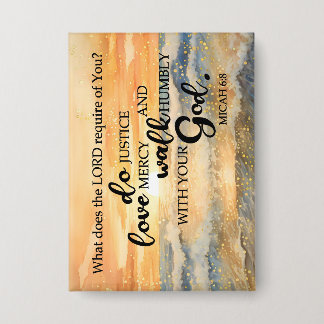 Fotoknop Magneet-Micah 6:8 Button