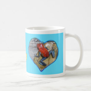 Fotokoffie Mok blauw