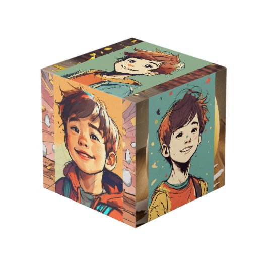 Fotokubus (Voorkant hoekig)