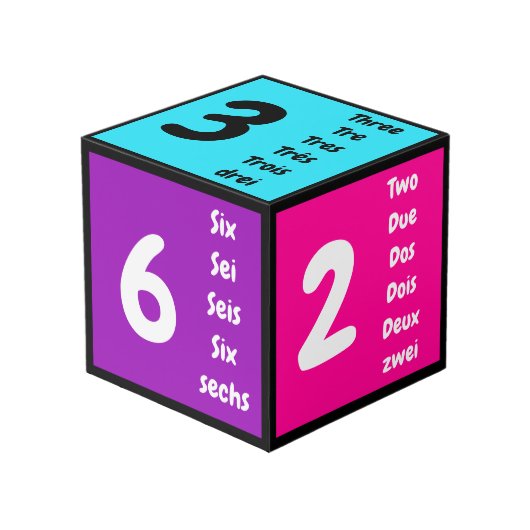 Fotokubus (Voorkant hoekig)