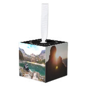 Fotokubus Kubus Ornament (Voorkant hoekig)