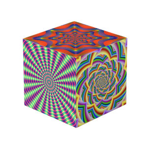 Fotokubus met fractale Afbeeldingen