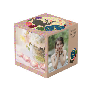 Fotokubus voor paasbunny Roos