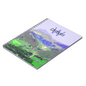 Fotokunst, Great Langdale Valley, uw initialen Notitieboek (Linkerzijde)