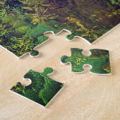 Fotokunst in rijstveld legpuzzel (Zijkant)