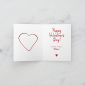 Fotoliefhebber initialen hart Valentijnsdag Feestdagen Kaart (Binnen)