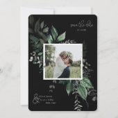 Fotolijstje met botanisch bladgroen Opslagdatum (Voorkant)