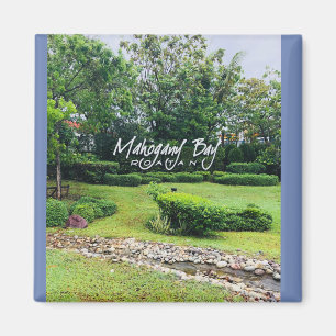 Fotomagneet uit Mahogany Bay, Roatan, Honduras Magneet