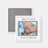 fotomagneten magneet (Voorkant / Achterkant)