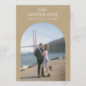 Fotomerk Landmark Locatie Tafelnummerkaart Bordje Menu (Achterkant)